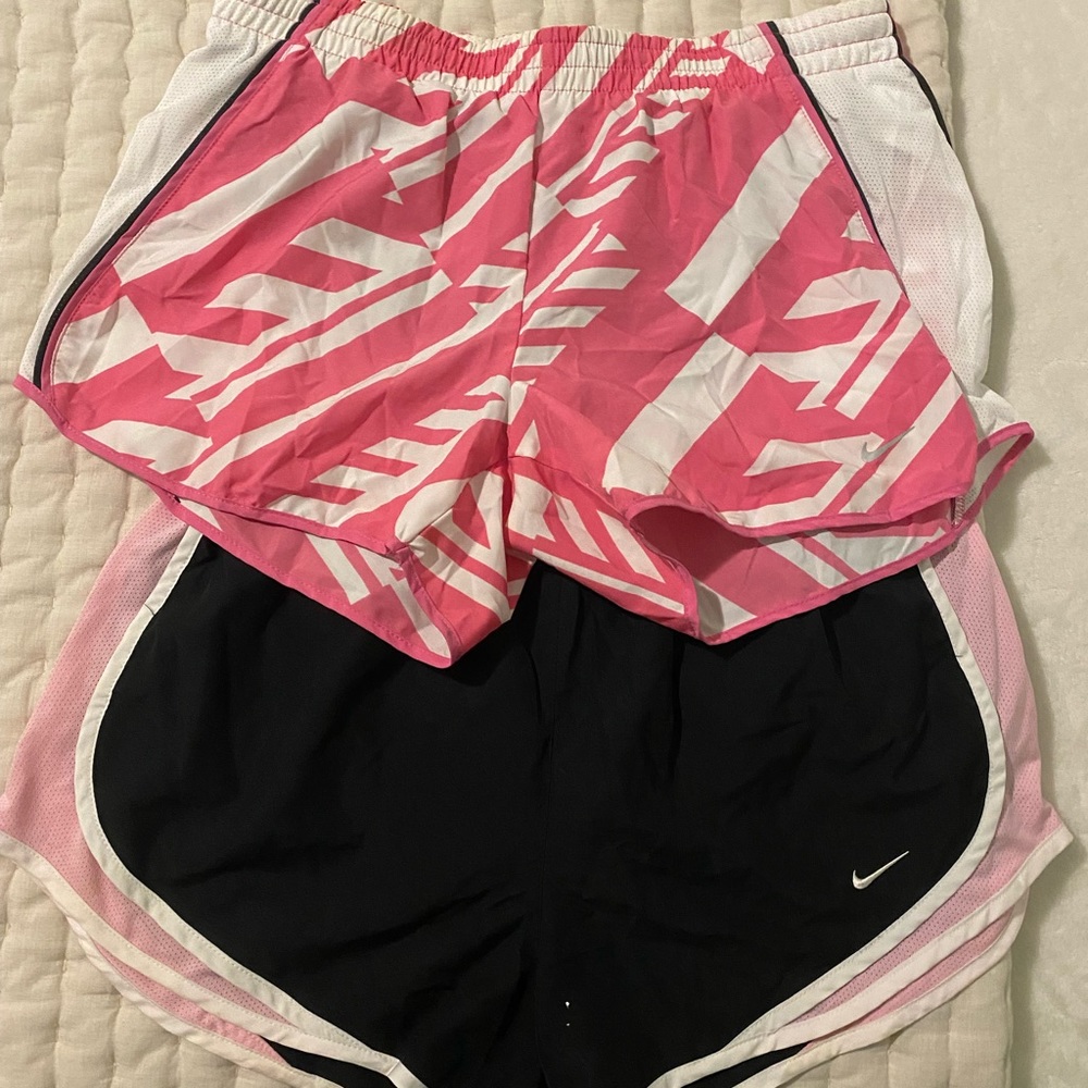 Nike DriFit running shorts bundle (2 pairs)